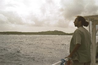 Blick auf die Landzunge