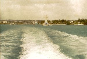 Ausfahrt vom Hafen St. Fran�ois