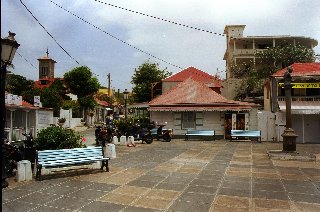 stonewalls in a rough nature