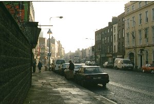 Samstag Morgen in den Strassen von Dublin 2